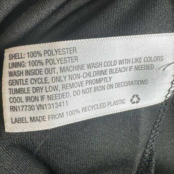 Black and rust boho print keyhole back shift dress size small NWT - Picture 6 of 6